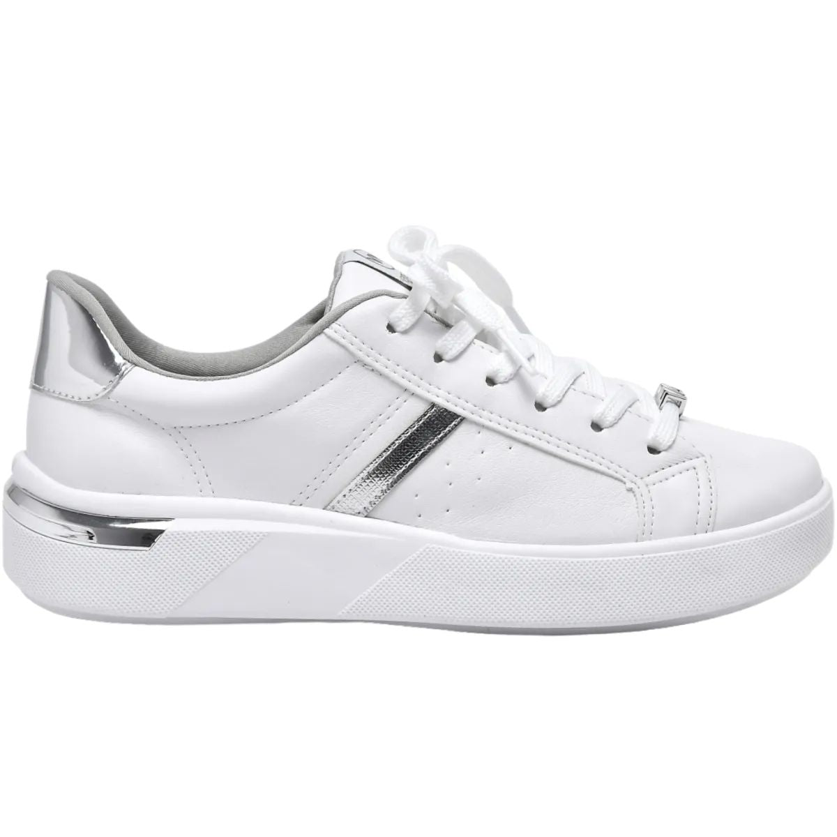 Chloe Silver White Sneaker