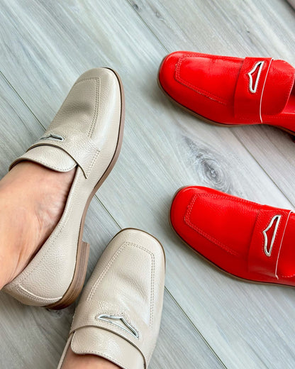 Milano beige loafer 9