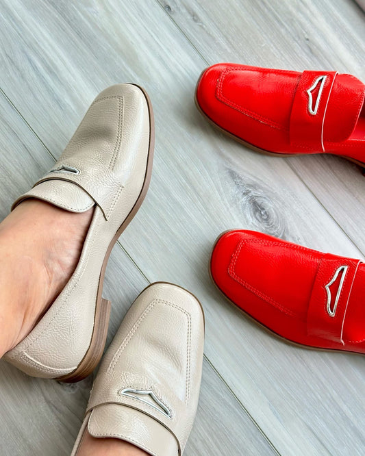 Milano beige loafer 9