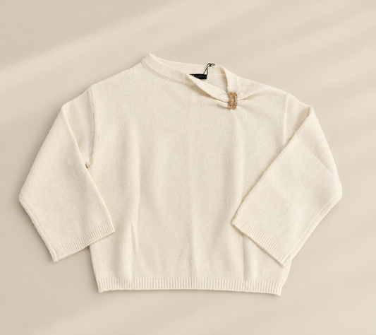 Ivory Sweater one size