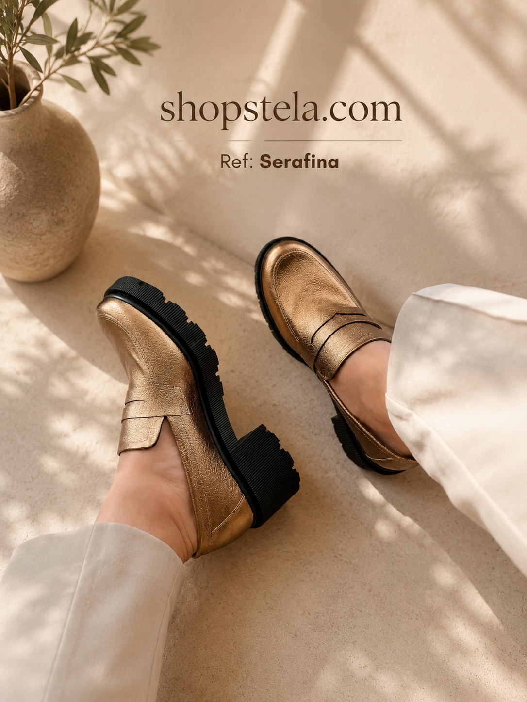 Serafina Cooper loafer 8,9