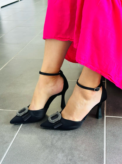 Addy black heel- size 10