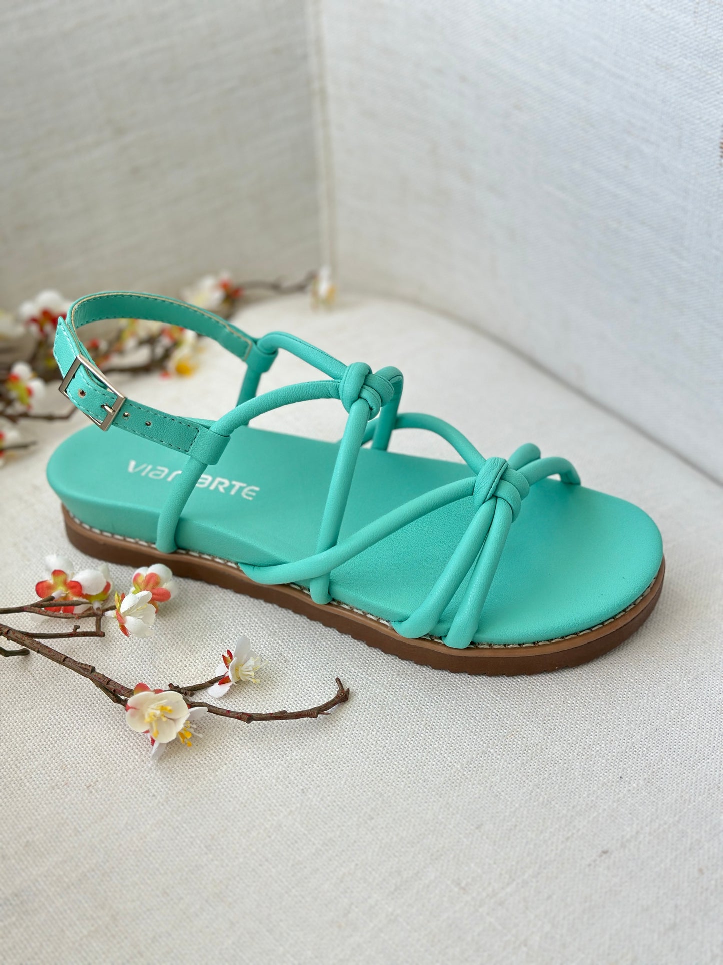 KNOTTED FLAT SANDAL 18005-01