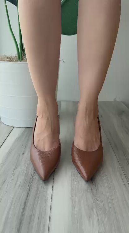 Ophelia caramelo heel
