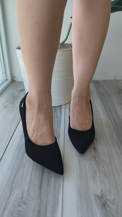 Leyla black heel