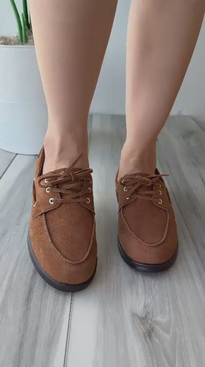 Hazel camel topsider
