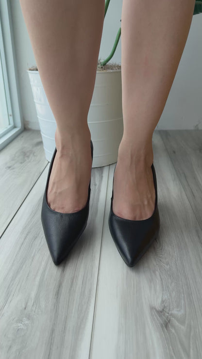 Fabi black heel