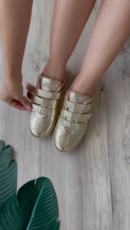 Eira gold sneaker