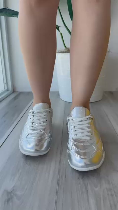 Adam silver sneaker