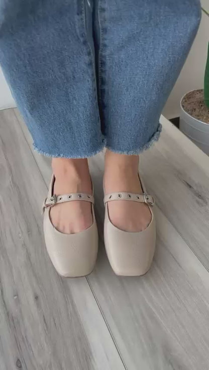 Sarita beige ballerina