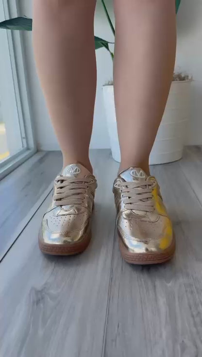 Oliver gold sneaker