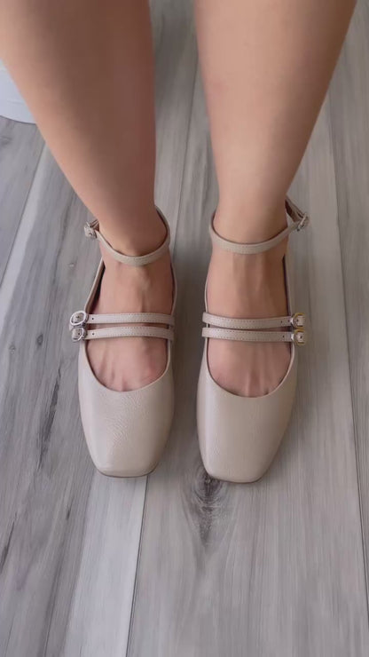 Brauli beige ballerina