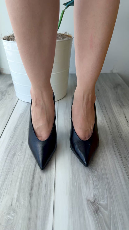 Eileen black heel