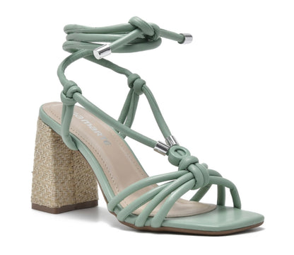 Aria Sage Heel - Stela The Shoetique